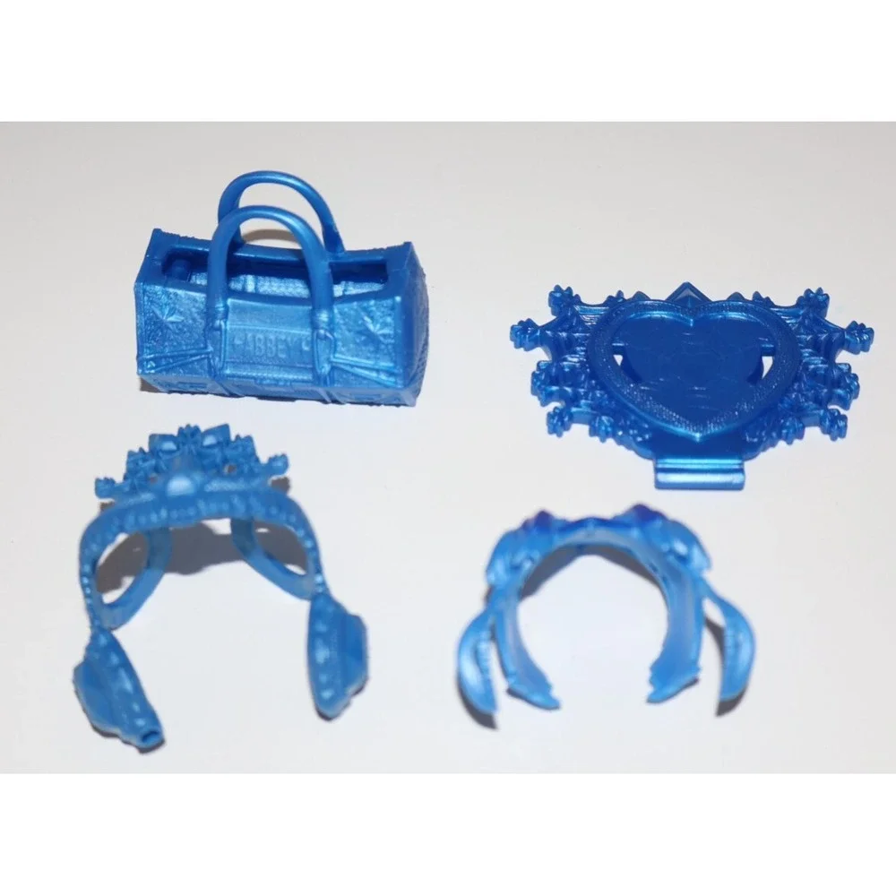 MONSTER HIGH Skulltimate Secrets Wardrobe Locker Closet Abbey Doll Accessories!